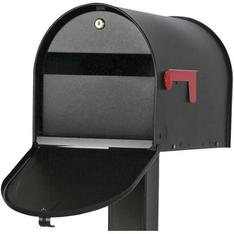 small lockable post mounted mailboxes